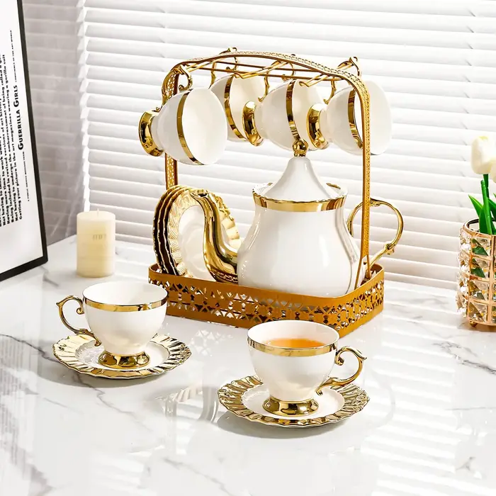 Ensemble de tasses à café en céramique de Style européen moderne-tasses