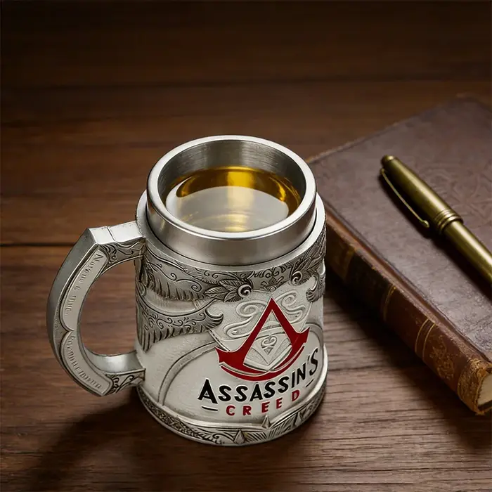 Chope à bière grande capacité Assassin's Creed
