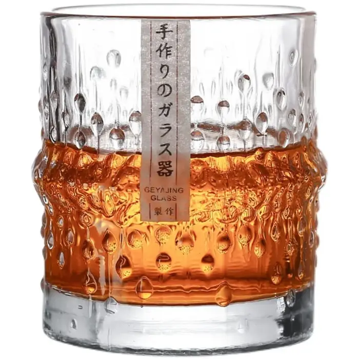 Verres à whisky à l'ancienne en bambou de style japonais