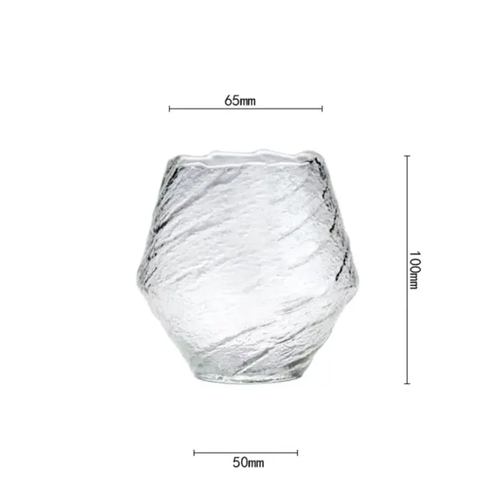 Tasse en verre à esprit de whisky japonais