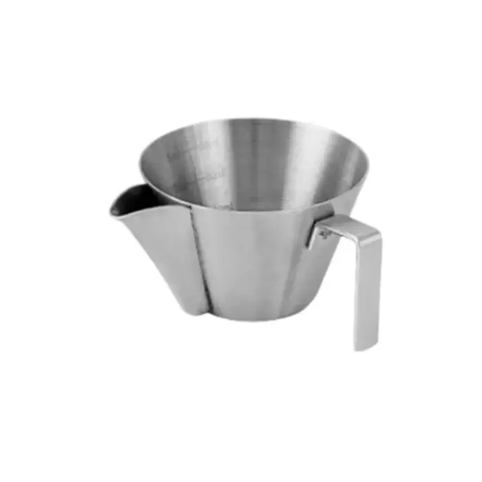 JUSTINLAU Tasse à expresso en acier inoxydable de 110 ml avec échelle graduée