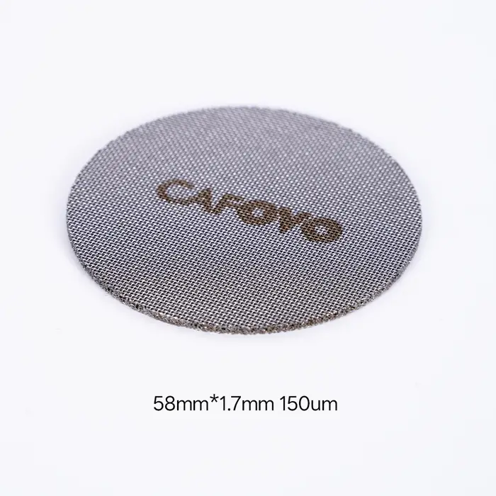 Filtre à café réutilisable en métal CAFOVO CF 51/53/58.5mm, écran à puck de 1.7mm pour panier de por