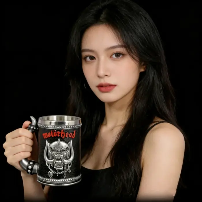 Tasse à café sur le thème du heavy metal pour la maison
