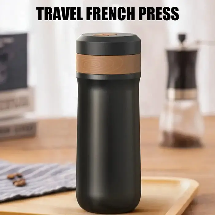 Mug à café portable French Press 320 ml