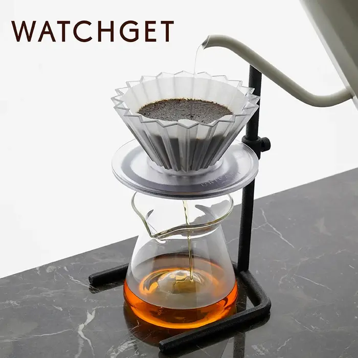 Watchget – serveur à café en verre de 300ml