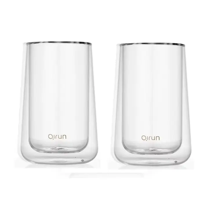 Ensemble de 2 verres de dégustation pour whisky, reniflet à Double paroi, verre transparent pour fêt