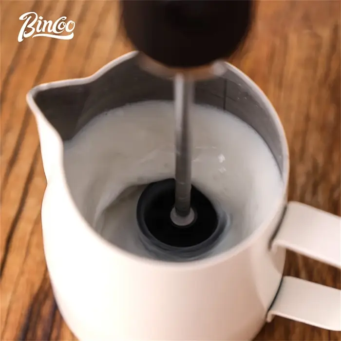 Nouveau mousseur à café Bincoo rechargeable