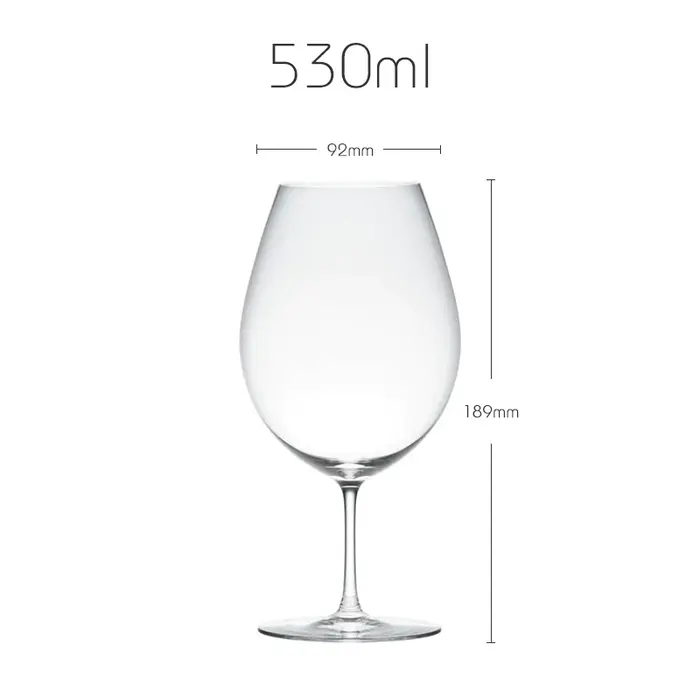 Verre à vin court de la série japonaise CAVA, fait à la main, extrêmement fin, artisanat domineux, p