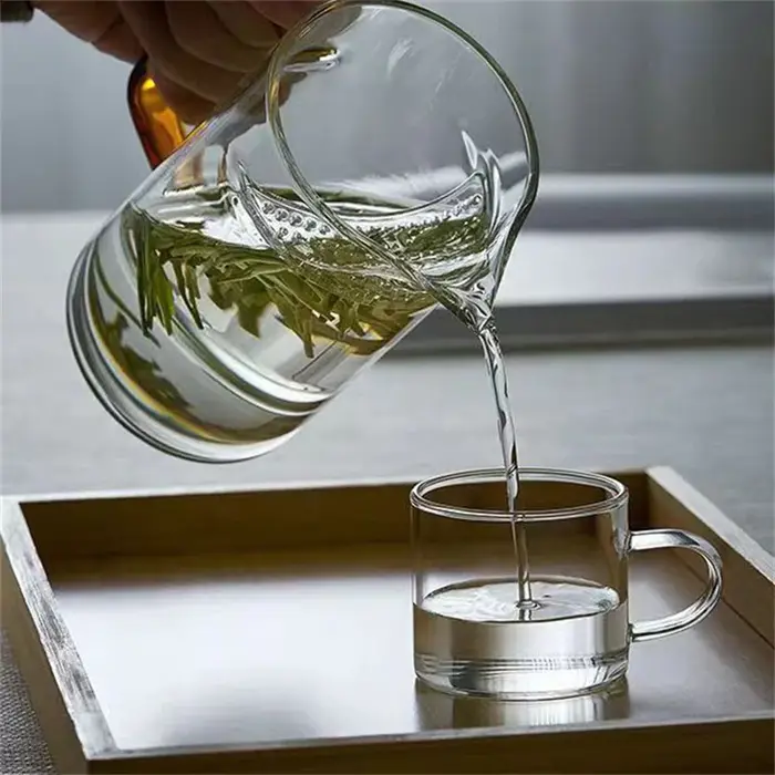 Pichet à thé en verre Borosilicate