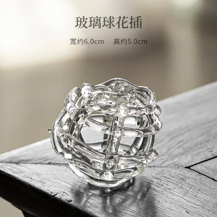 Vase en verre créatif pour la décoration intérieure