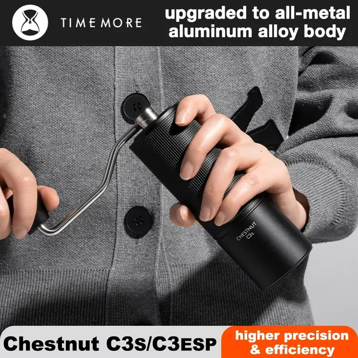TIMEMORE Chestnut C3S / C3ESP moulin à café manuel mise à niveau corps tout en métal et conception a