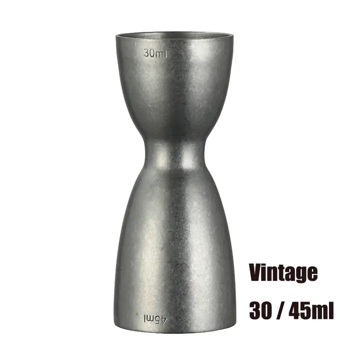 30ml 45ml Cocktail Jigger Bar mesure Jigger acier inoxydable