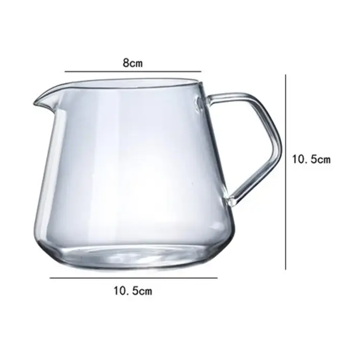 Cafetière en verre borosilicaté, cafetière, goutteur, brasseur Barista High
