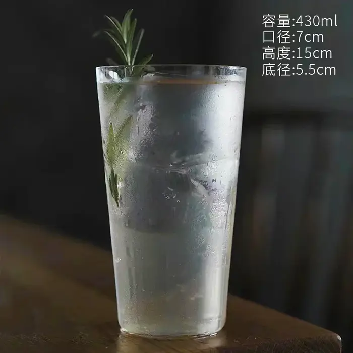 1 pièces nouveau verre à whisky tasse Bar jus verres à vin