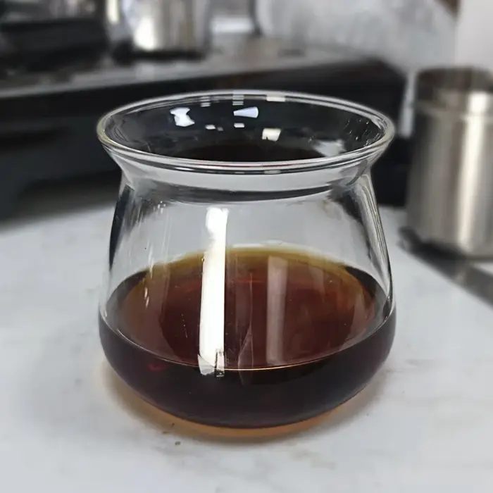 Tasse à café en verre borosilicate