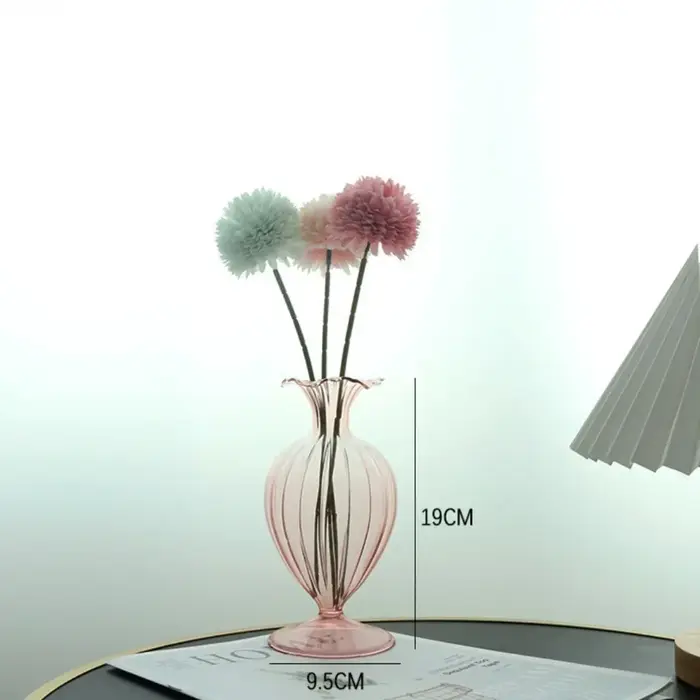 Petit Vase en verre créatif et simple