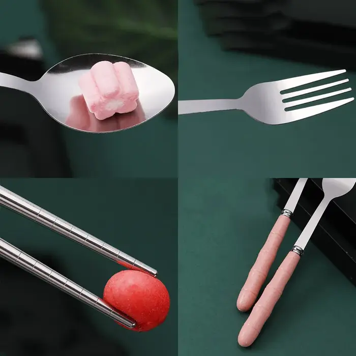 Ensemble de vaisselle en acier inoxydable