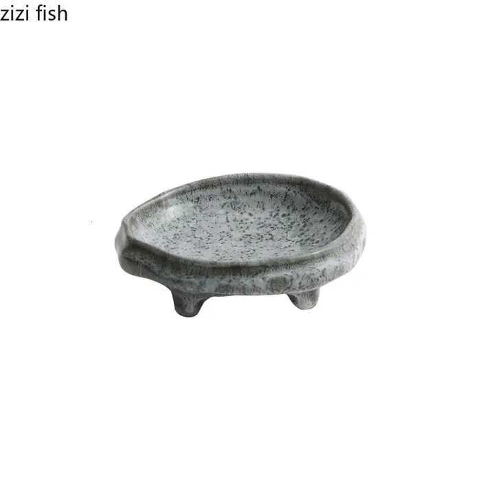 Assiette à Sushi en Céramique Vintage