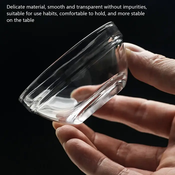 Ramequins en verre transparent