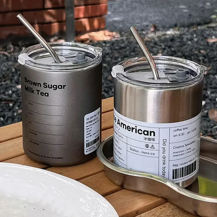 Tasse à café Thermos en acier inoxydable