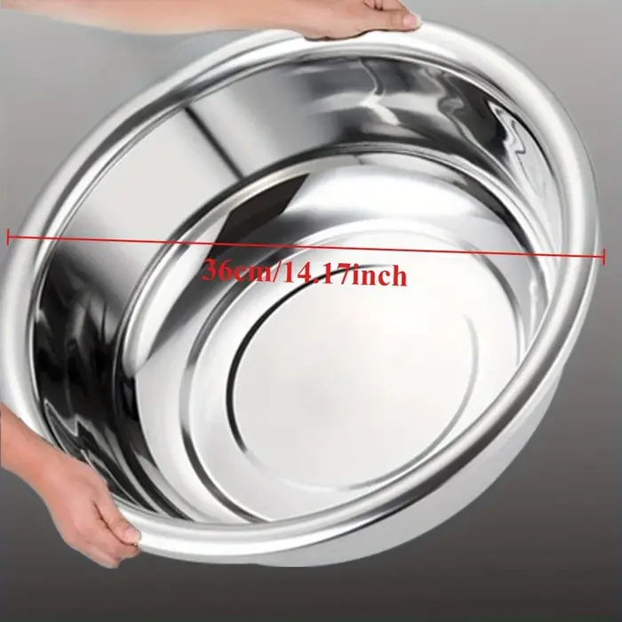 Bols à salade de cuisson en métal surdimensionné de 36cm