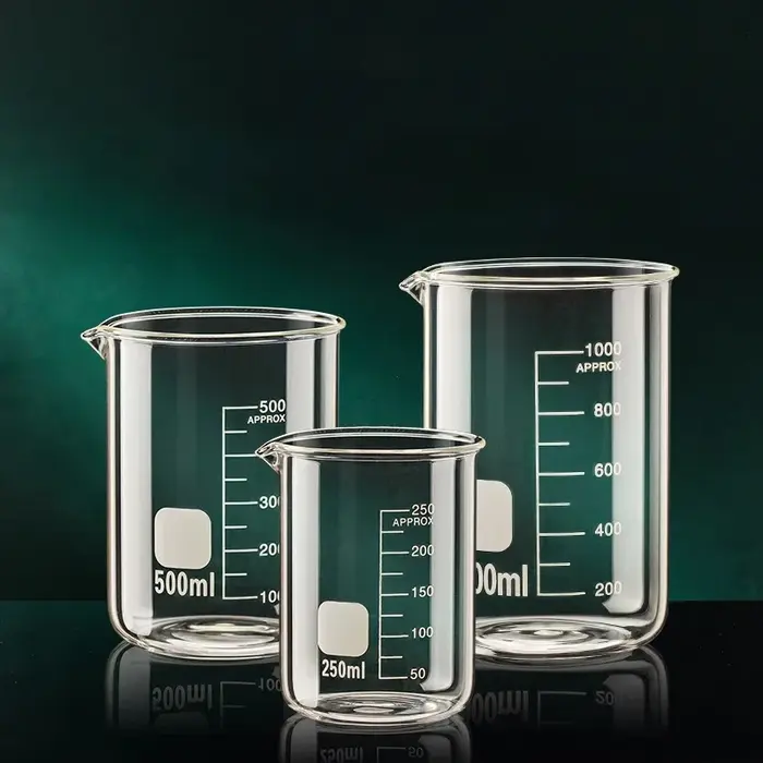 Bécher en verre borosilicate résistant à la chaleur YWDL