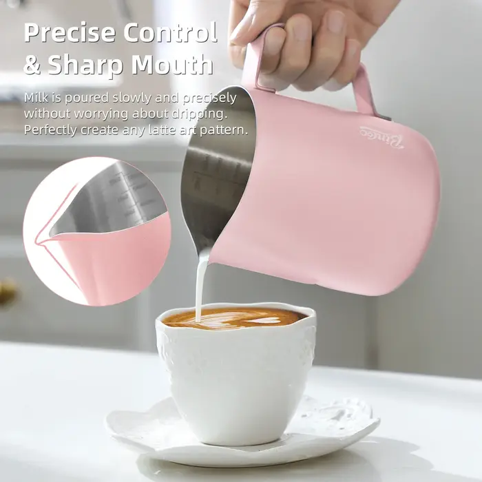 BINCOO 350/600ML pichet à mousser le café