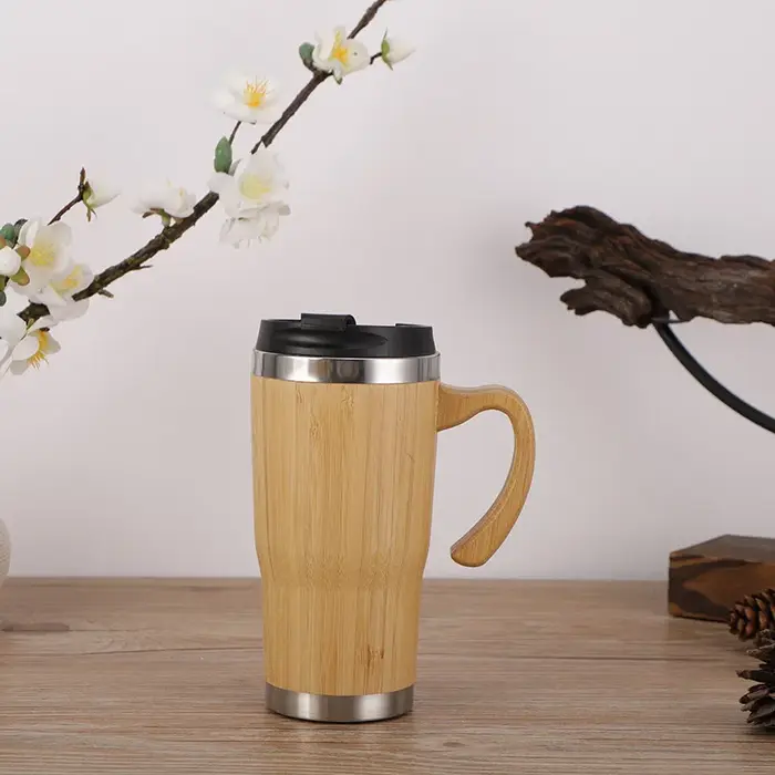 Thermos en bambou personnalisé