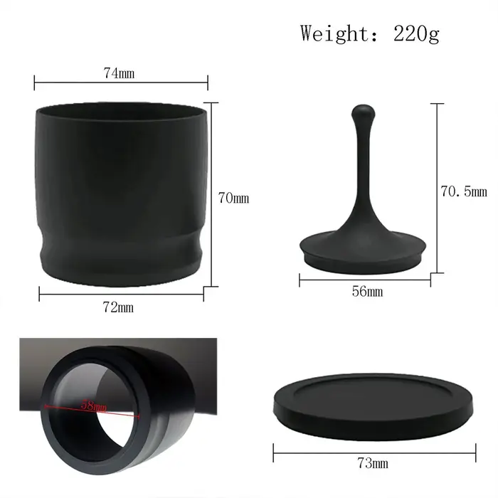 Tasse de dosage de café en alliage d'aluminium