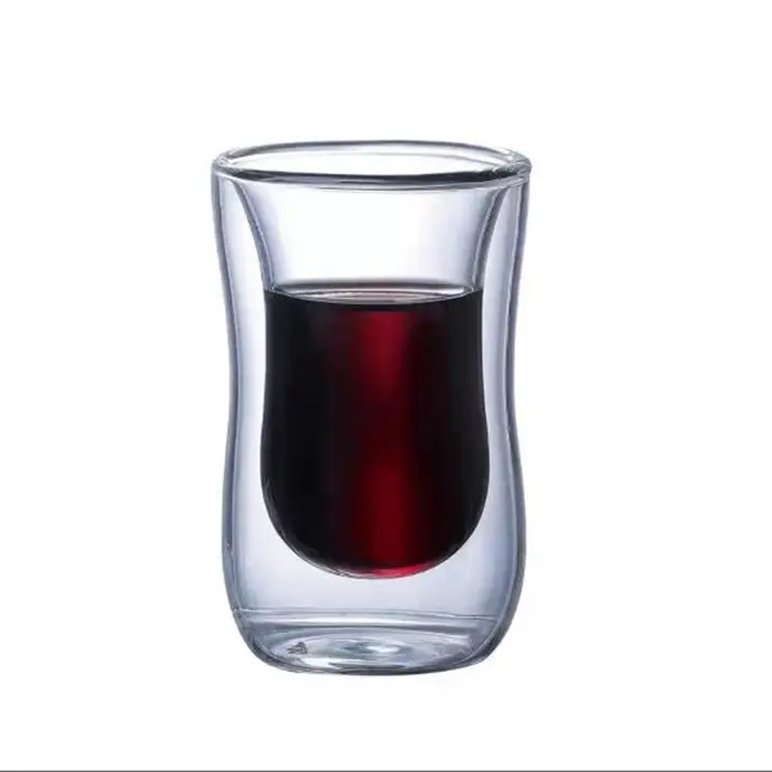 Tasse en verre à Double paroi 80/220/260/360ML