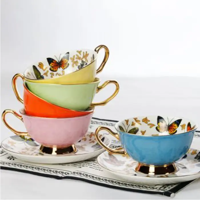 Ensemble de tasses à thé Fine Sophia China