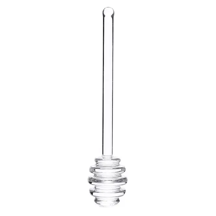 Cuillère à miel en verre de 6 pouces