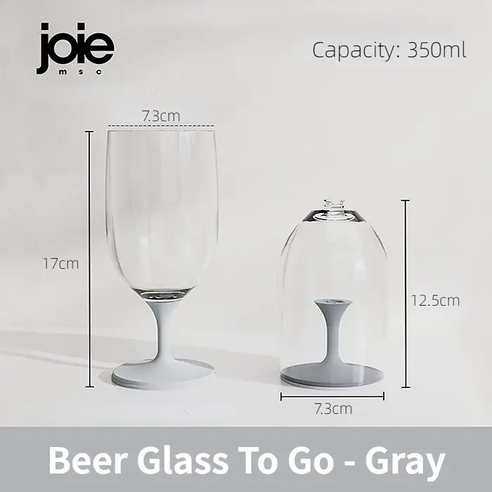 Joie Portable verre à bière pliable