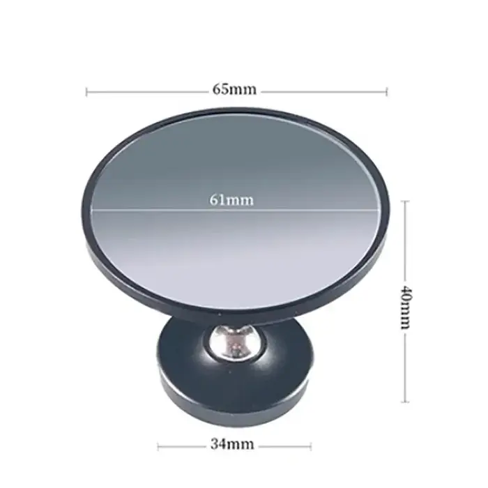 Miroir d'extraction de café à 360° ° Lentille réfléchissante magnétique rotative haute définition pour machine à
