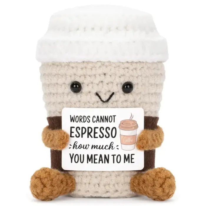 Poupée de café au Crochet drôle