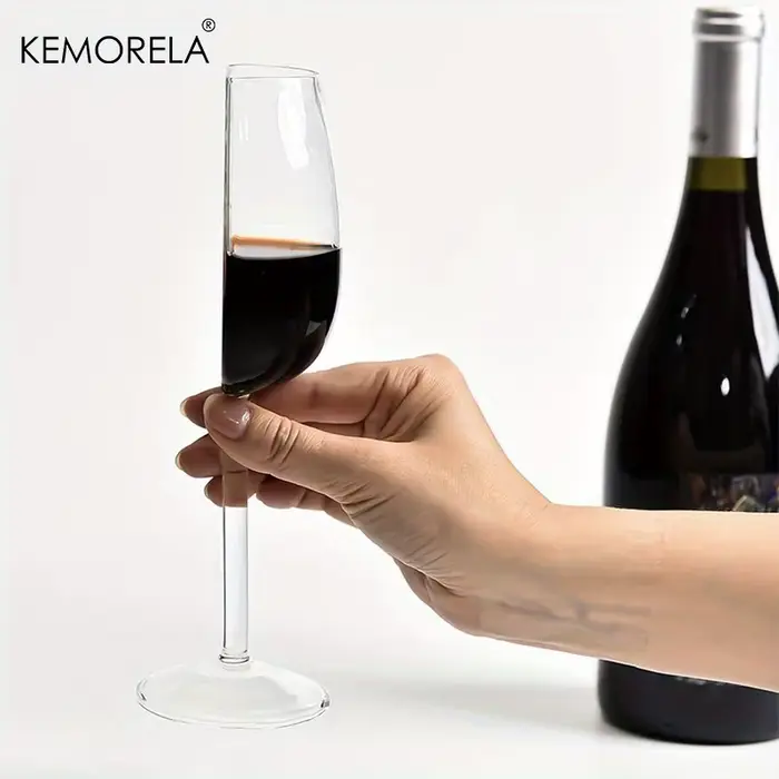 Verre à vin demi-rouge et à Champagne