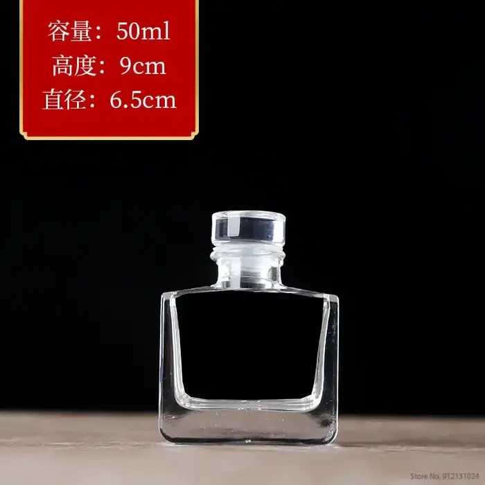 Bouteille à liqueur en verre sans plomb 200 ml
