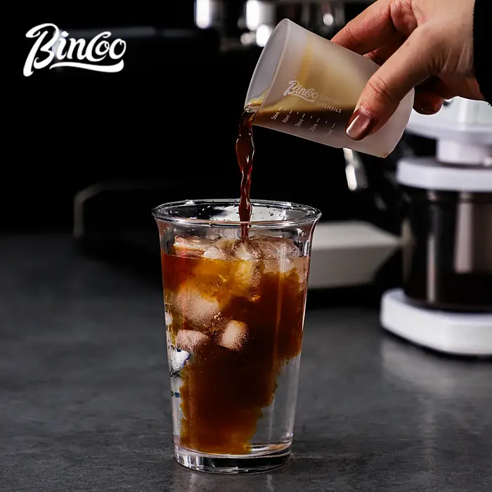 BINCOO 50ml verre à expresso tasse à mesurer verres à Shot clair tasses à café ensemble
