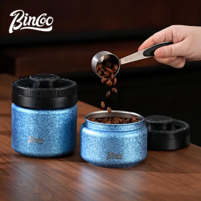 Récipient à café hermétique Bincoo : acier 304 de qualité alimentaire