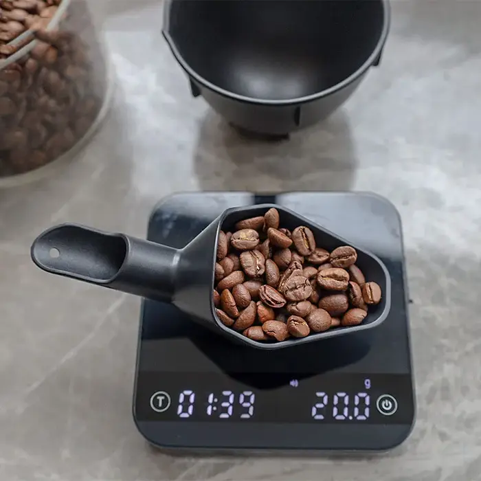 Pelle à café cuillère à mesurer multifonctionnelle outil de mesure des grains