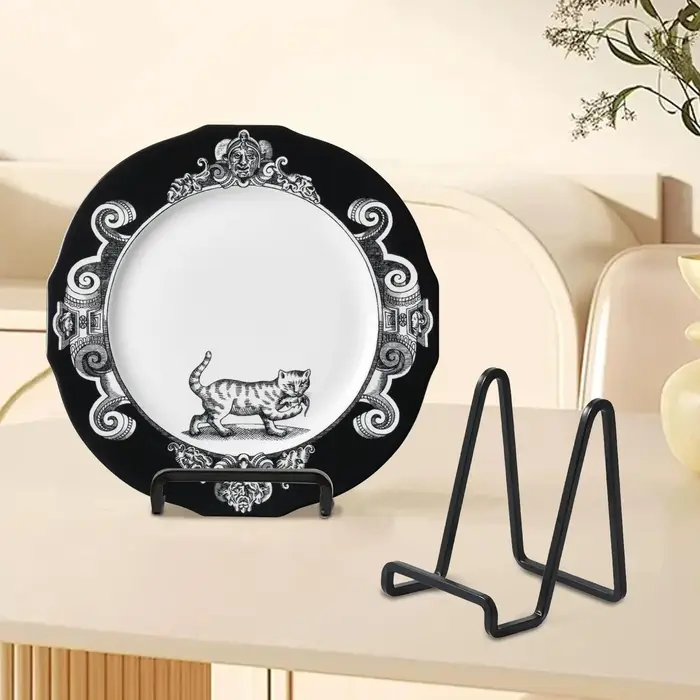 Support de Présentation en Métal de 6 Pouces pour Assiettes