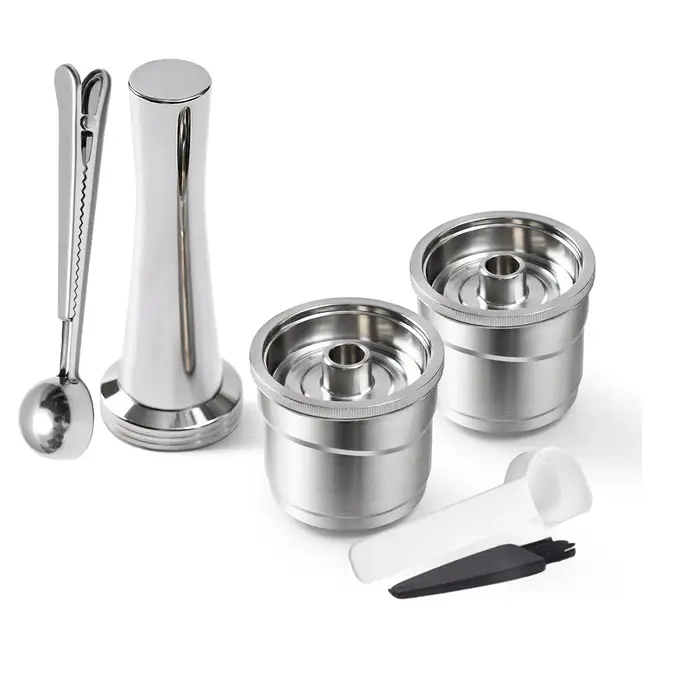 Filtres à café réutilisables pour capsules en acier inoxydable illy y3 Iperespresso Rich Crema