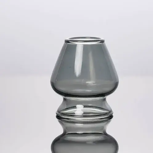 Ensemble de thé matcha japonais en verre martelé de 500 ml avec bec verseur et bol à thé