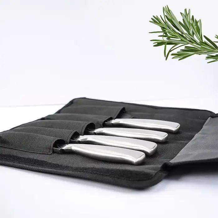Sac à couteaux de Chef Portable multifonctionnel noir