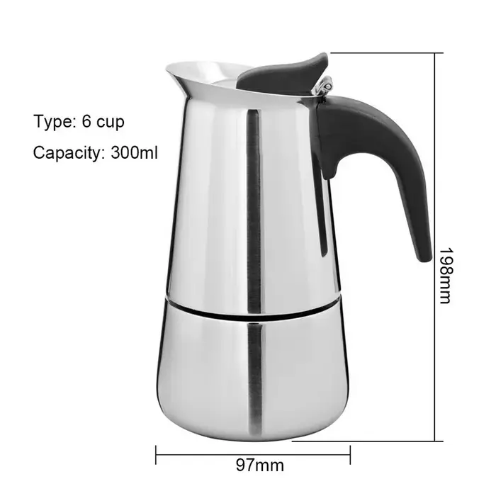Cafetière expresso Portable 100ml/200ml/300ml/450ml