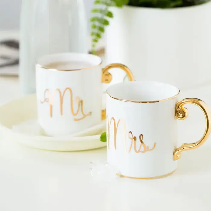 Tasse à café en porcelaine diamant