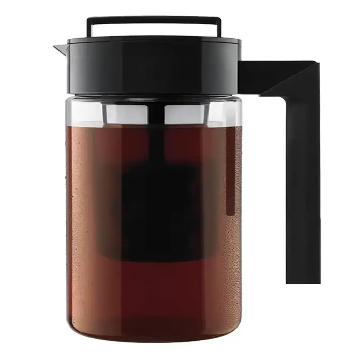 Cafetière glacée à infusion froide, 900ML/1300ML/2000ML, avec filtre et poignée, 1 pièce