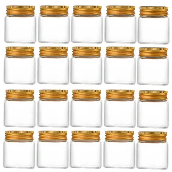 Petits pots en verre de 50ml