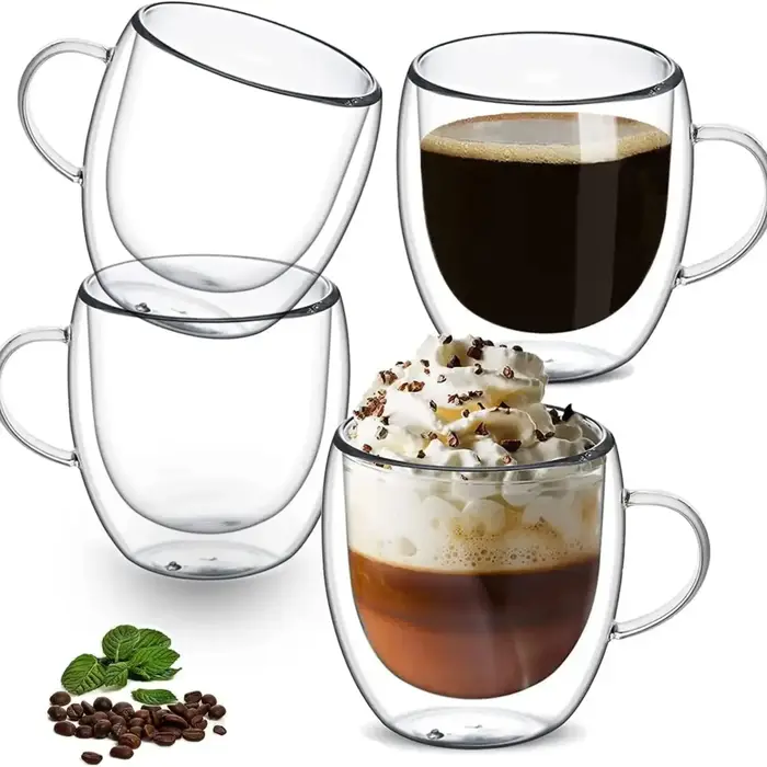 Verres à café doubles 80-450ML