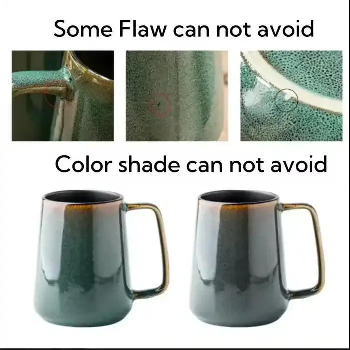 Mug à café géant en céramique de 700 ml/24 oz : Tasse à thé chinoise idéale pour l'eau